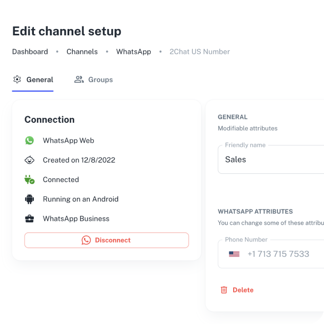 2Chat feature